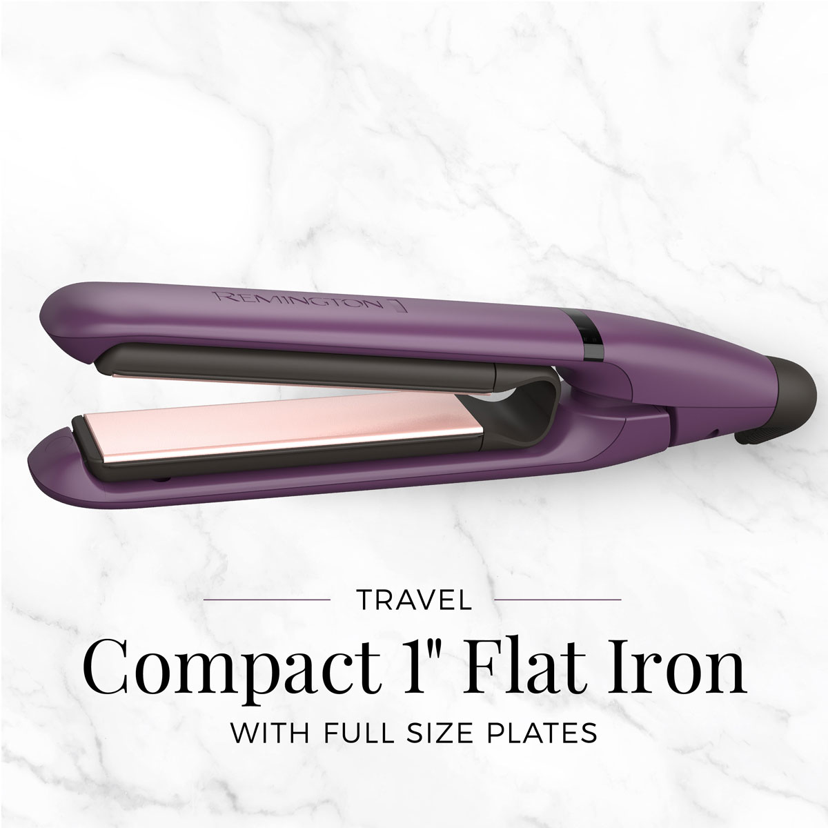 Compact flat iron sales